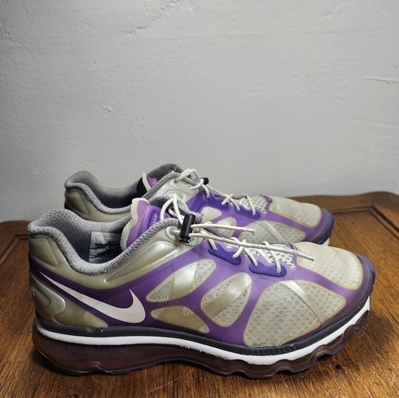 Nike Air Max Purple Running Training Shoes Women's Size 8.5 - Picture 3 of 7